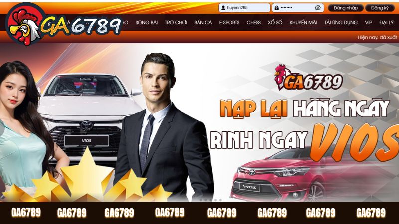 Người chơi cần truy cập trang chủ và tiến hành đăng nhập Ga6789 Người chơi cần truy cập trang chủ và tiến hành đăng nhập Ga6789